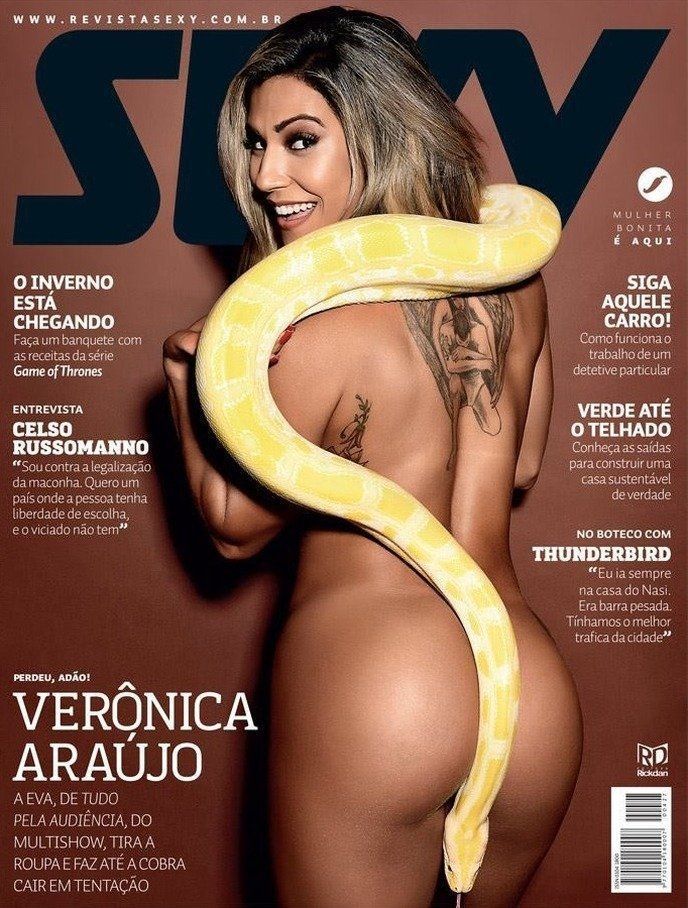 Revista Sexy Julho 2015 :: Verônica Araújo nua