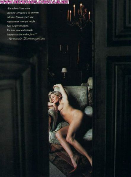 Revista playboy janeiro de 2000 com Vera Fischer pelada nua