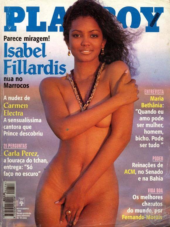 Isabel Fillardis Nua Em Ensaio Para a Revista Playboy